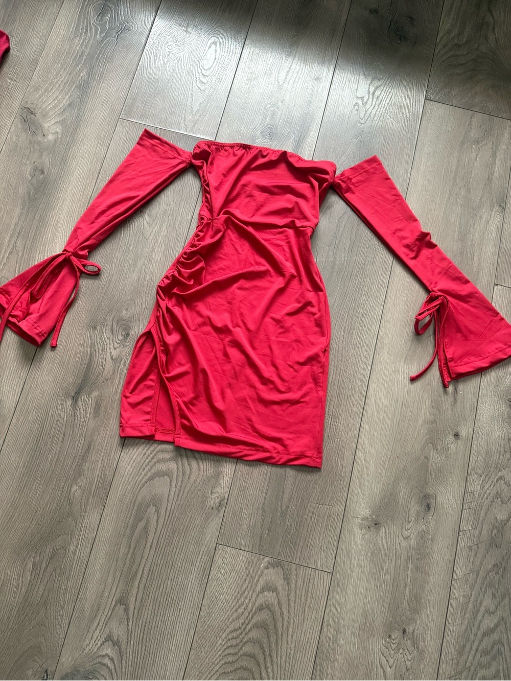 Red dress